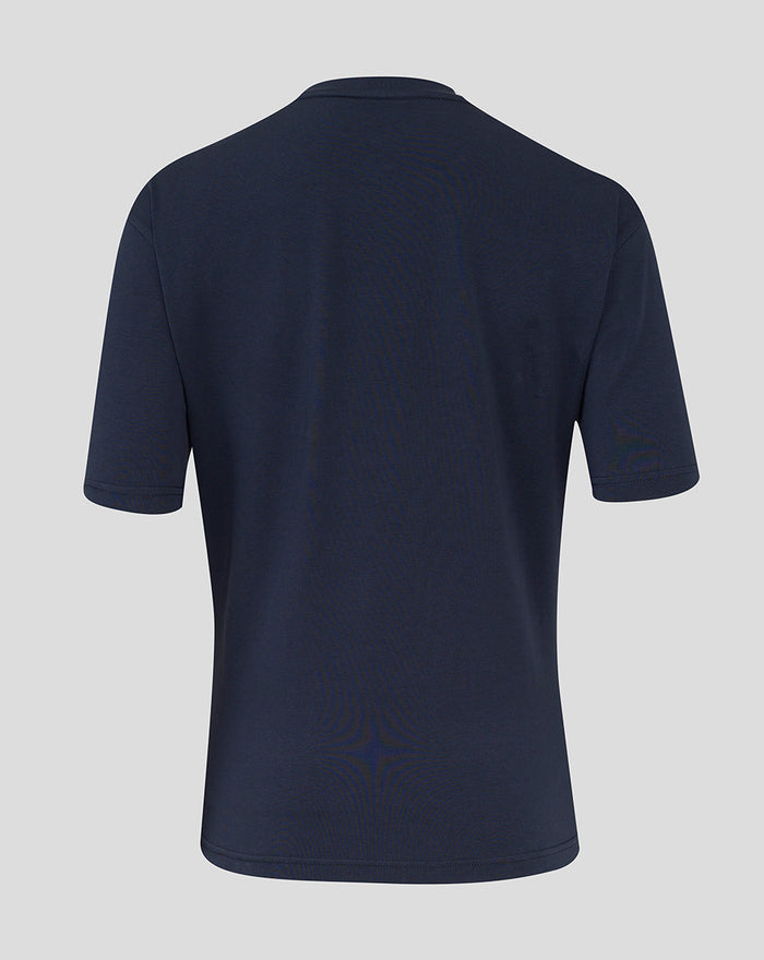 Women's England Rugby 25/26 Travel Short Sleeve Tee - Inkwell