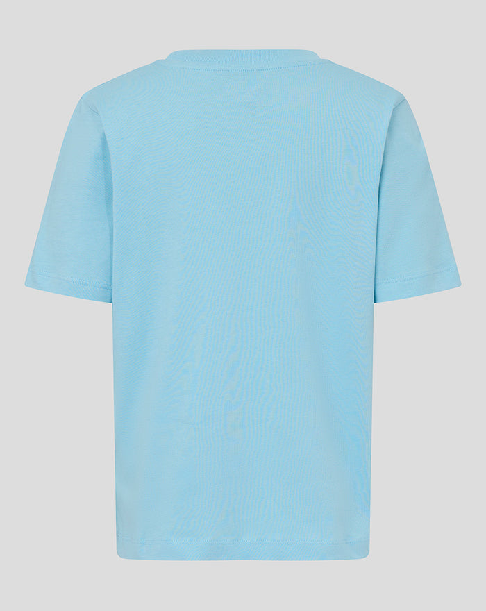 JUNIORS 25/26 PRESENTATION LOGO TEE - SKY BLUE