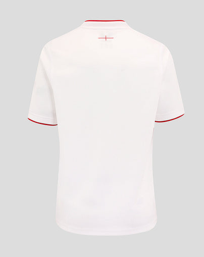 Junior England Rugby 25/26 Home Shirt - Brilliant White