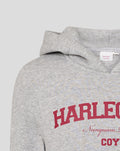 JUNIOR VARSITY HOODIE - GREY/PINK