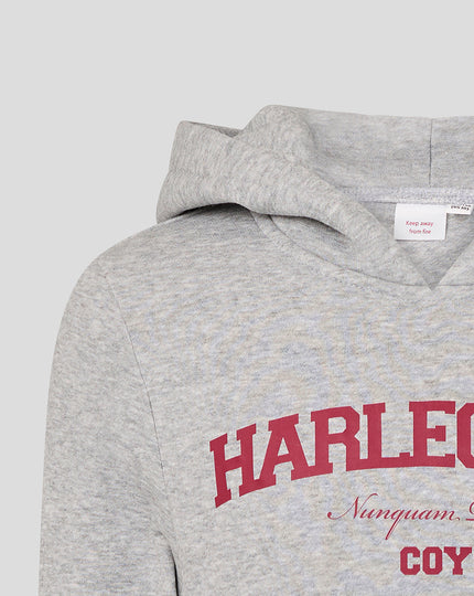 JUNIOR 25/26 VARSITY HOODIE - GREY/PINK