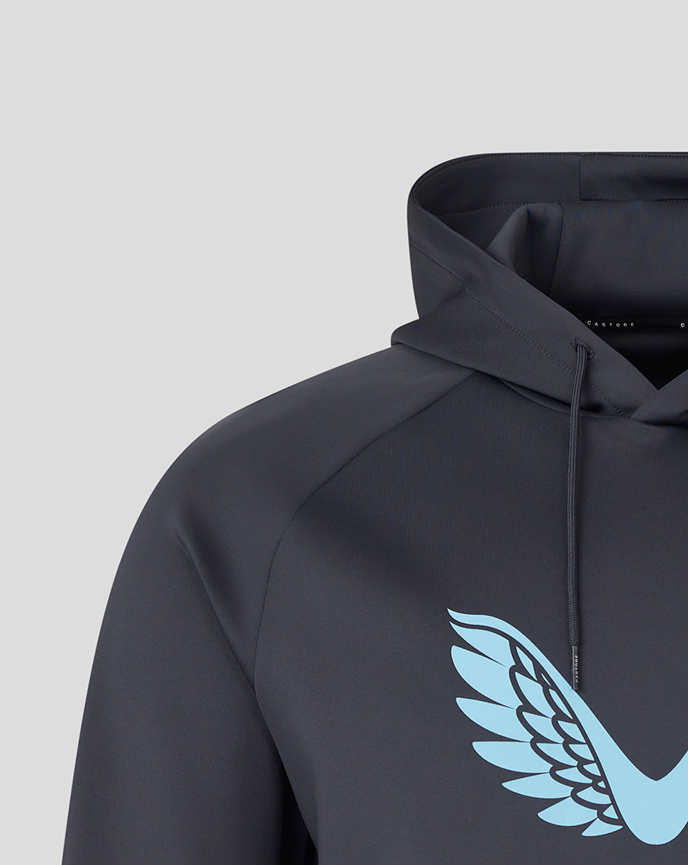 MENS 25/26  PRESENTATION SCUBA LOGO HOODIE - EBONY