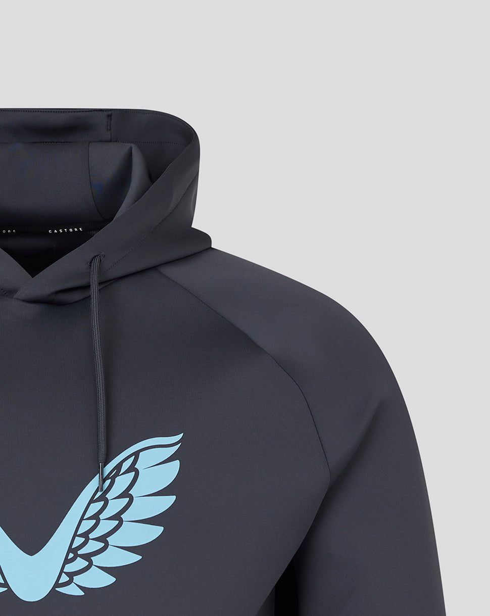 MENS 25/26  PRESENTATION SCUBA LOGO HOODIE - EBONY