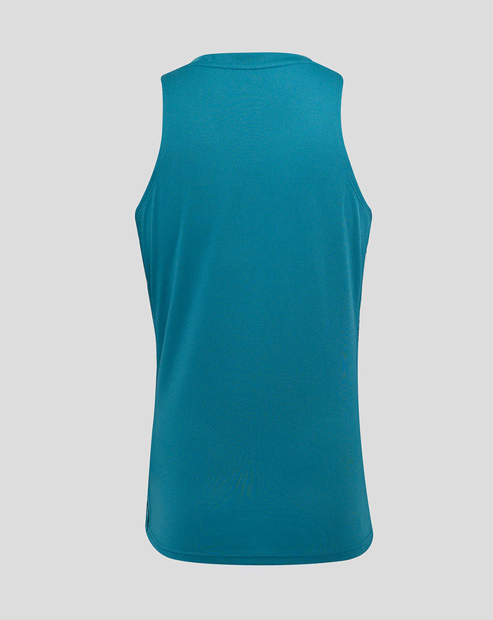 Men’s England Rugby 25/26 Performance Sleeveless Singlet – Storm Blue
