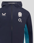 Men’s England Rugby 25/26 Performance Long Sleeve Rain Jacket – Inkwell