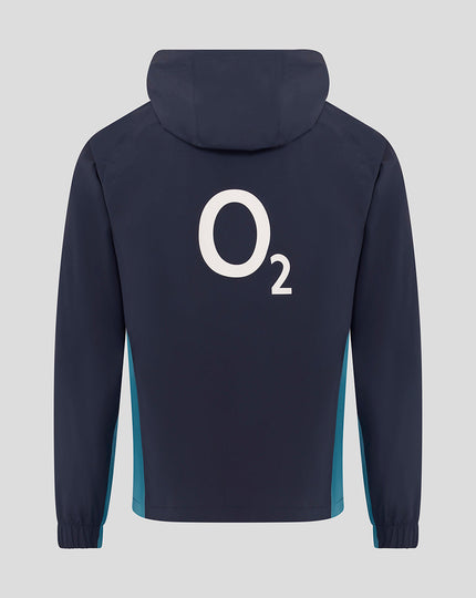 Men’s England Rugby 25/26 Performance Long Sleeve Rain Jacket – Inkwell