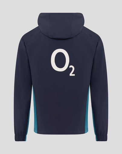 Men’s England Rugby 25/26 Performance Long Sleeve Rain Jacket – Inkwell