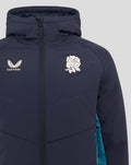 Men’s England Rugby 25/26 Performance Long Sleeve Padded Jacket – Inkwell