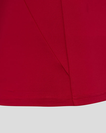 England Rugby Men's Pre Match Long Sleeve Drill Top O2 – Jester Red