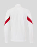 England Rugby Men's  Long Sleeve Anthem Jacket O2 – Brilliant White