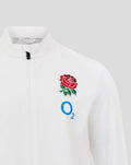 England Rugby Men's  Long Sleeve Anthem Jacket O2 – Brilliant White