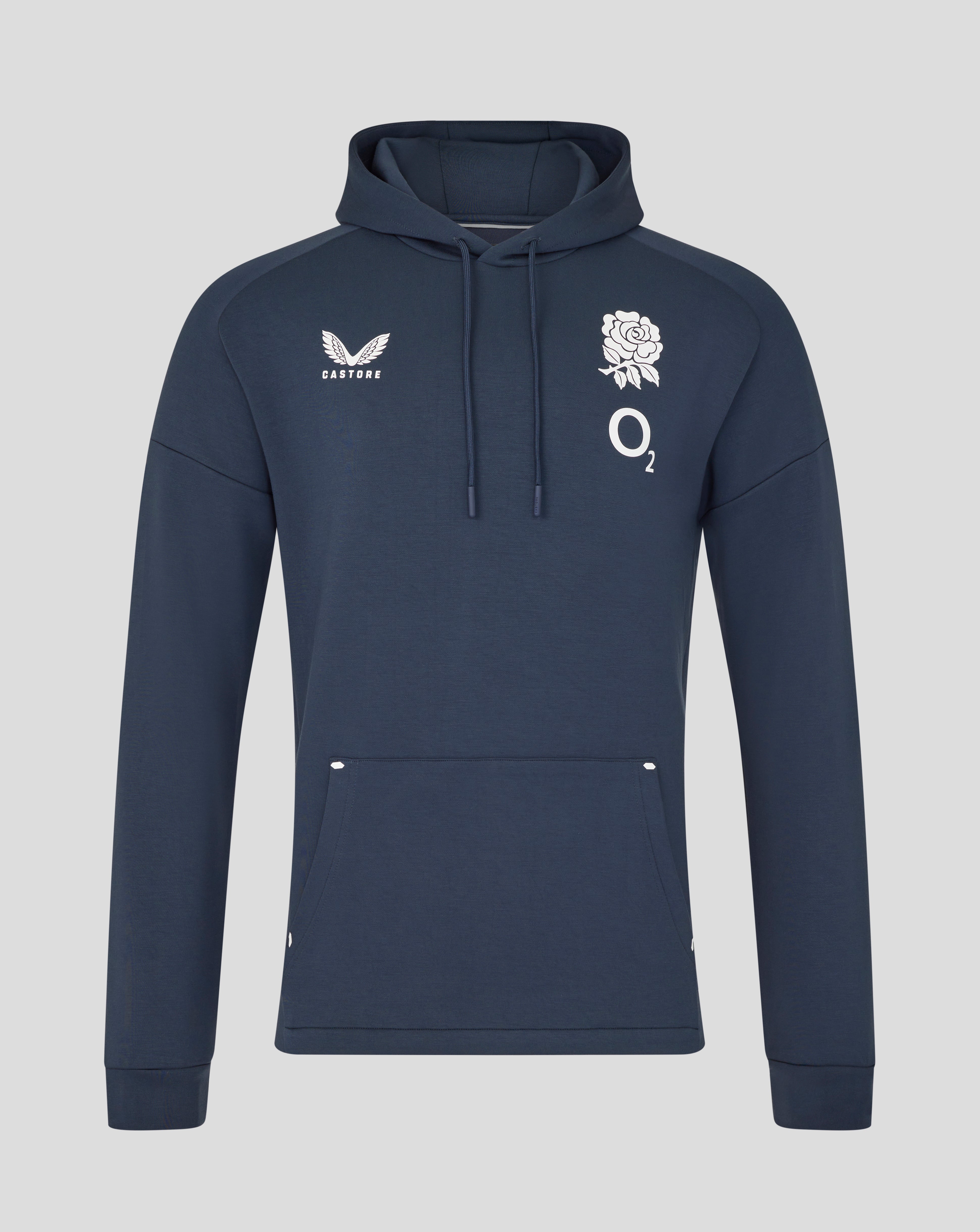 England Rugby Travel Overhead Hoodie O2 - Inkwell