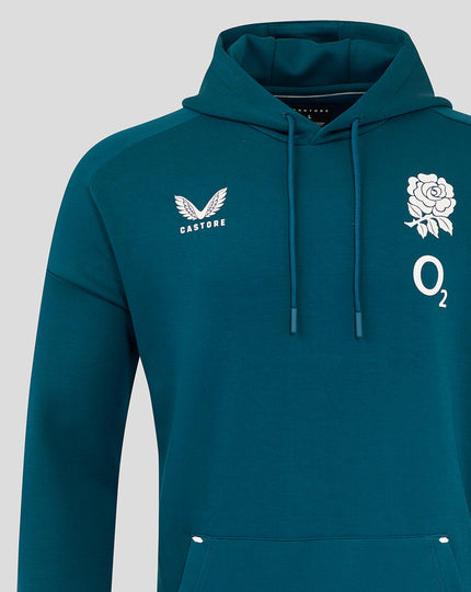 England Rugby Men's Travel Overhead Hoodie O2 - Reflecting Pond