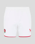Men’s England Rugby 25/26 Home Pro Shorts – Brilliant White