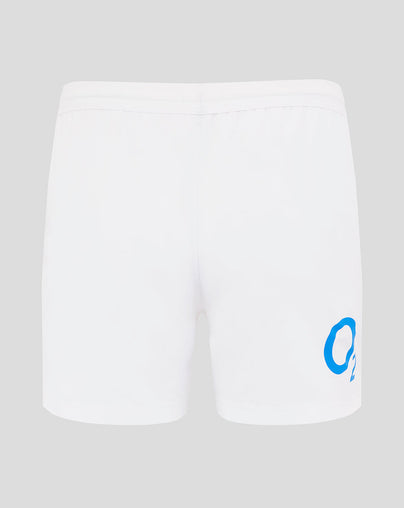 Men’s England Rugby 25/26 Home Shorts – Brilliant White
