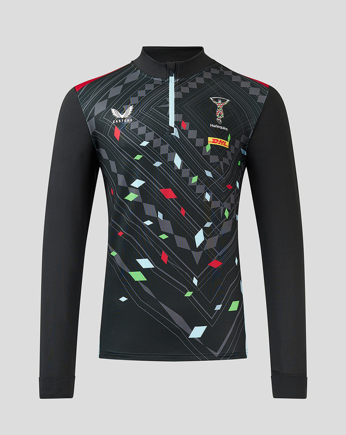 Men's 23/24 Training 1/4 Zip - Black