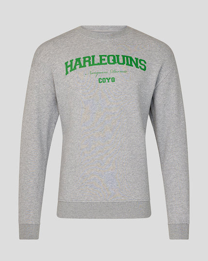 UNISEX 25/26 VARISTY SWEATSHIRT - GREY/GREEN