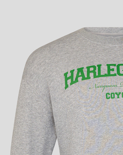 UNISEX 25/26 VARISTY SWEATSHIRT - GREY/GREEN