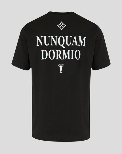 UNISEX 25/26 NUNQUAM DORMIO RELAXED TEE - BLACK