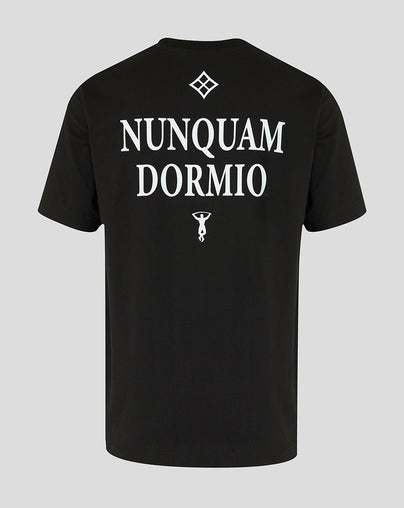 UNISEX 25/26 NUNQUAM DORMIO RELAXED TEE - BLACK