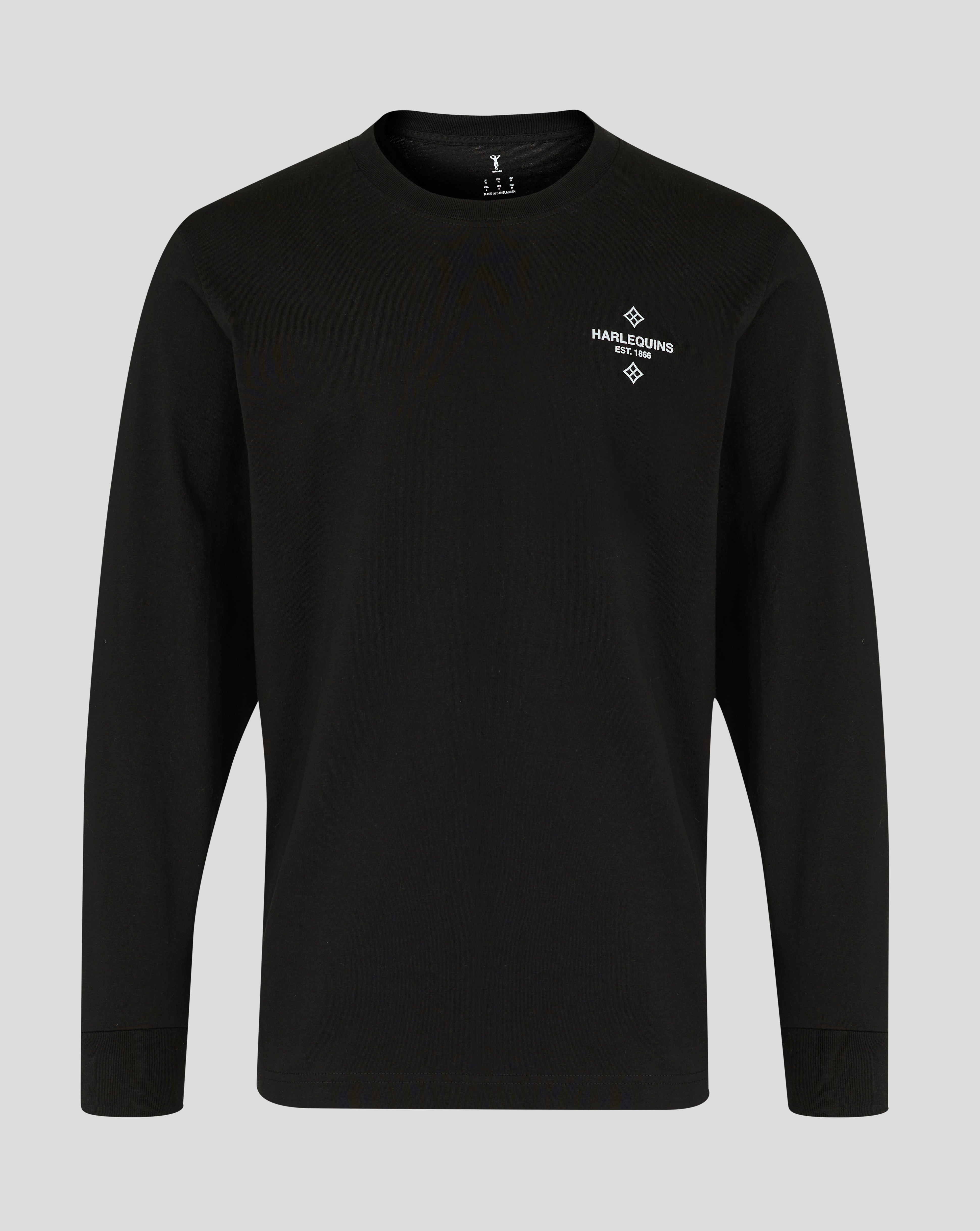 UNISEX 25/26 NUNQUAM DORMIO LONG SLEEVE SHIRT- BLACK