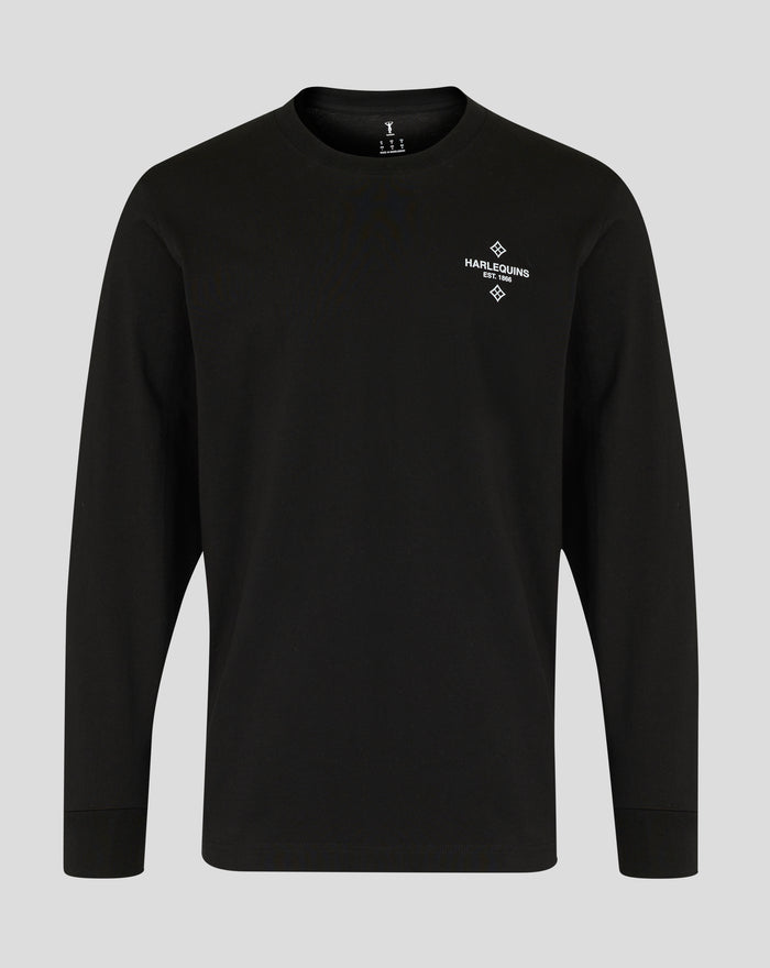 UNISEX NUNQUAM DORMIO LONG SLEEVE SHIRT- BLACK