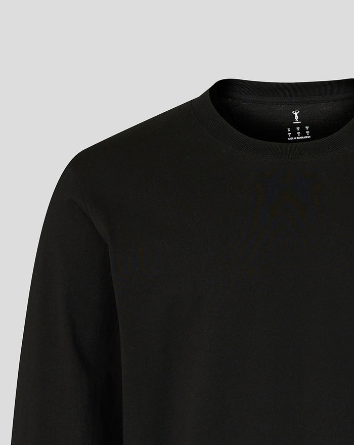 UNISEX NUNQUAM DORMIO LONG SLEEVE SHIRT- BLACK
