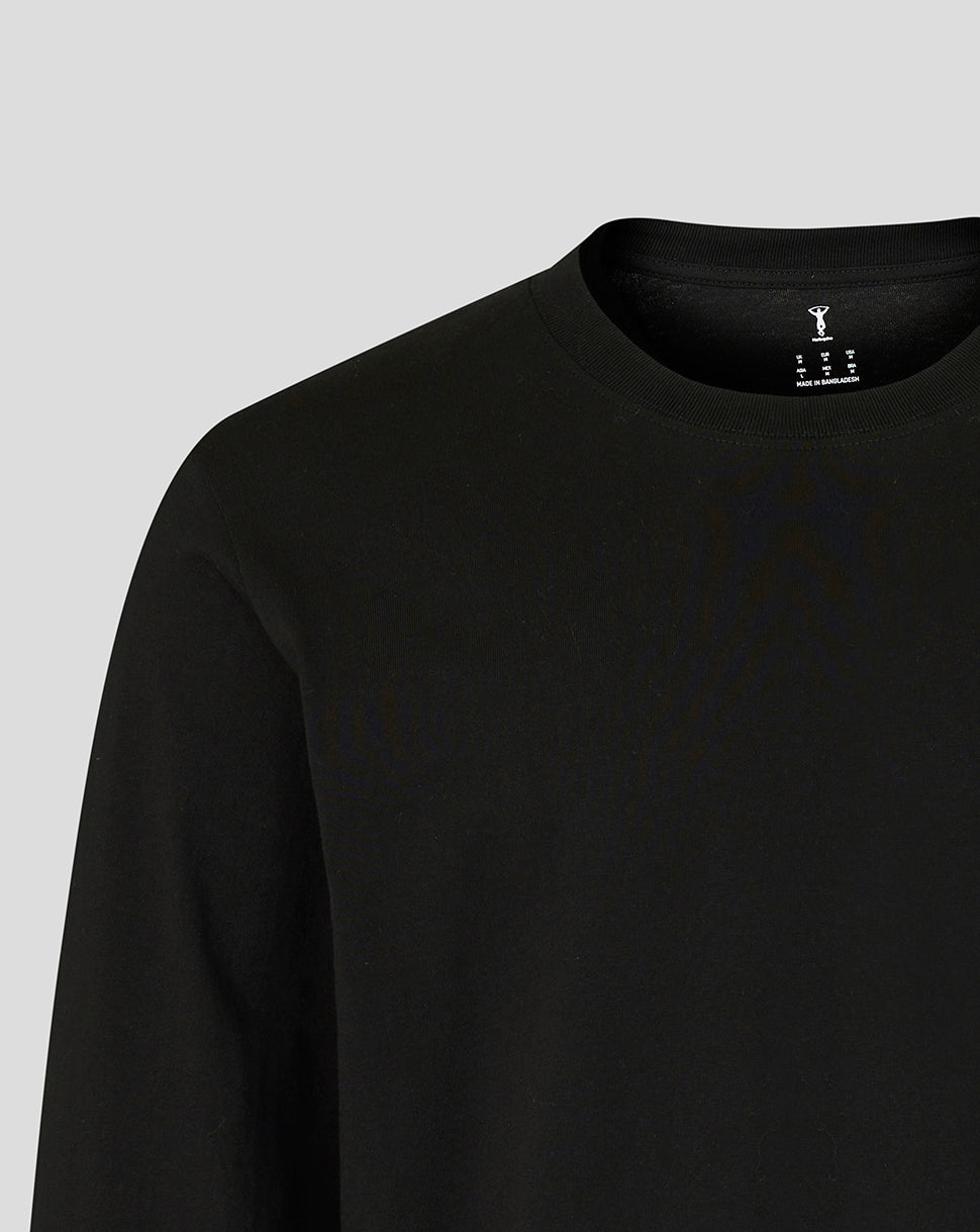 UNISEX 25/26 NUNQUAM DORMIO LONG SLEEVE SHIRT- BLACK