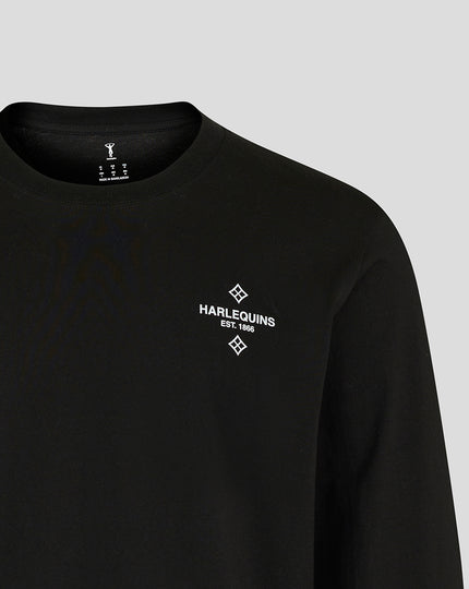 UNISEX 25/26 NUNQUAM DORMIO LONG SLEEVE SHIRT- BLACK