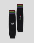 Harlequins Pride Footless Socks