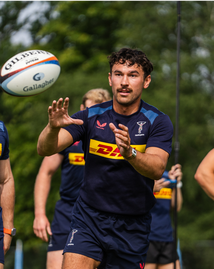 HARLEQUINS MENS 2026/27 TRAINING T-SHIRT - NAVY