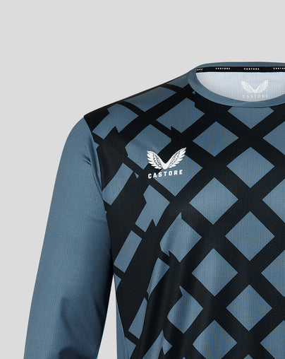 Men's Long Sleeve Training Tee - Dark Slate